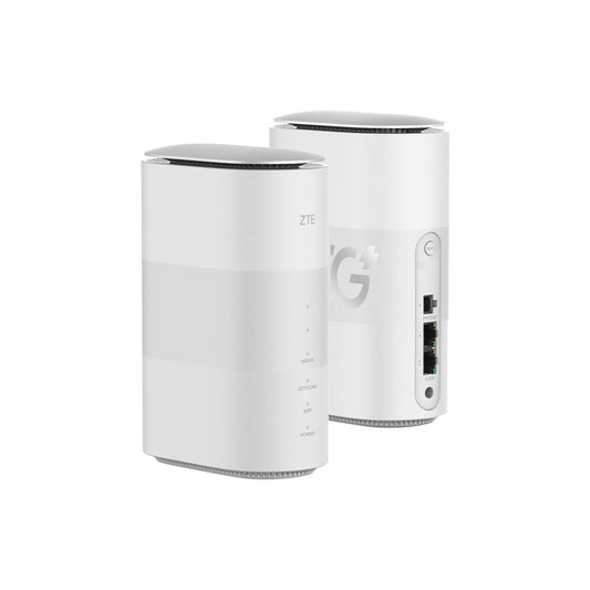 ZTE MC801A HyperBox 5G Router Wi-Fi 6 Unlocked Dual Band 802.11ax Weiß
