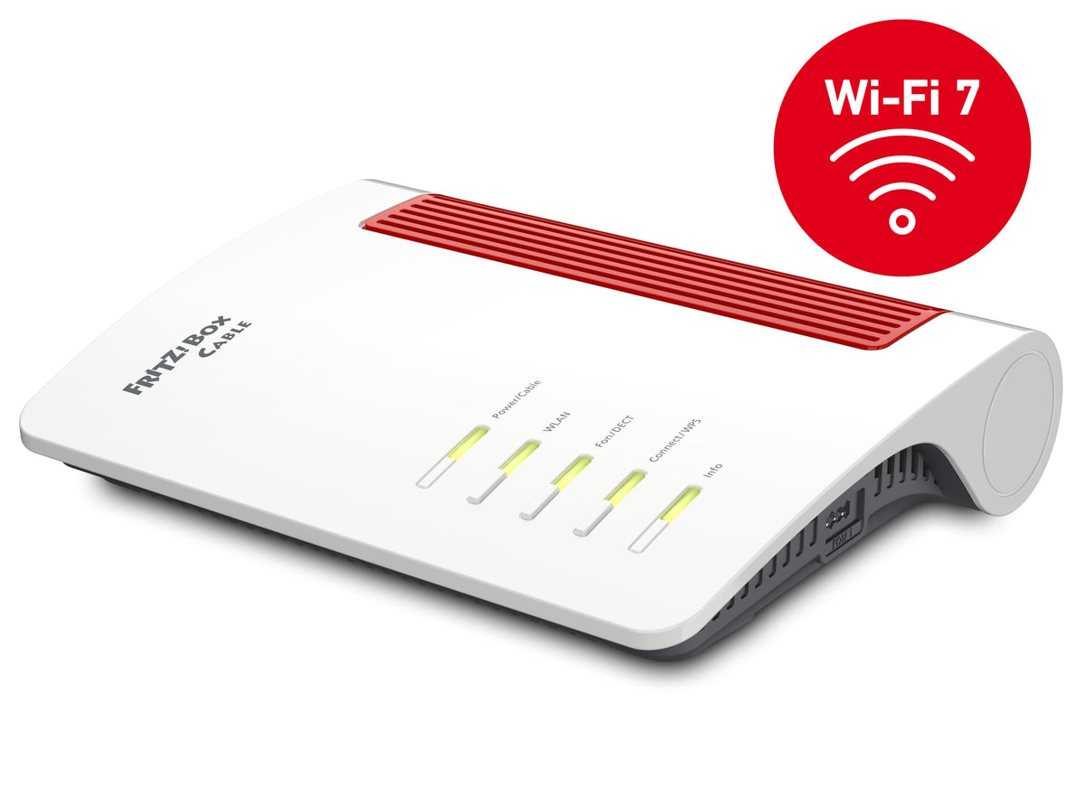 AVM FRITZ!Box 6670 Kabel Router DOCSIS 3.1 Wi-Fi 7 3,6 GBit/s Zigbee