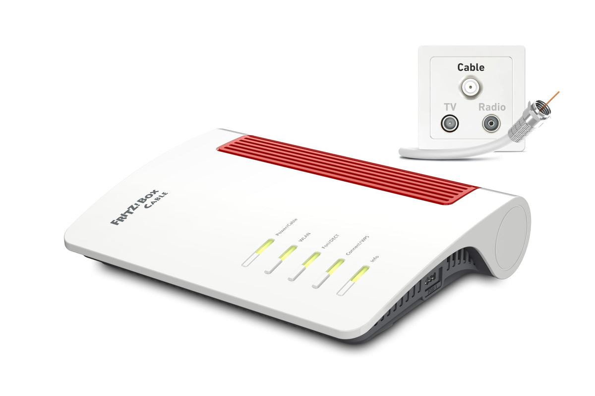 AVM FRITZ!Box 6670 Kabel Router DOCSIS 3.1 Wi-Fi 7 3,6 GBit/s Zigbee