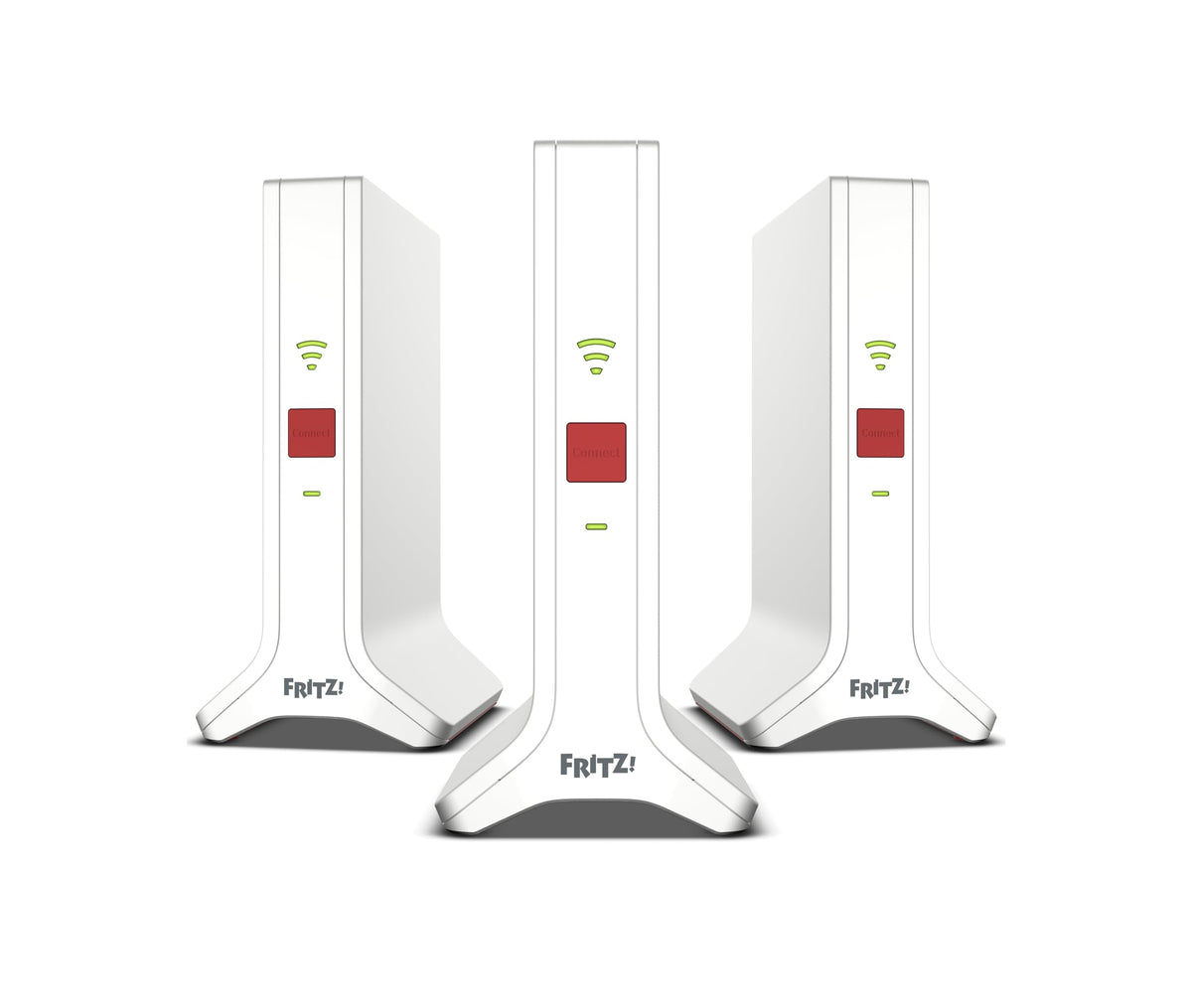 AVM FRITZ!Mesh Set 4200 3er Pack WLAN Repeater Wi-Fi 6 4200 MBit/s 7 Räume