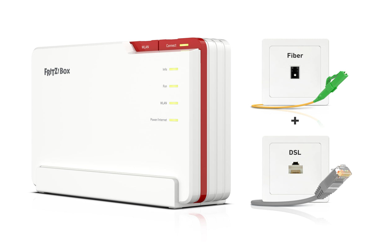 AVM FRITZ!Box 5690 Pro DSL Glasfaser Router Wi-Fi 7 18,5 GBit/s WLAN Mesh