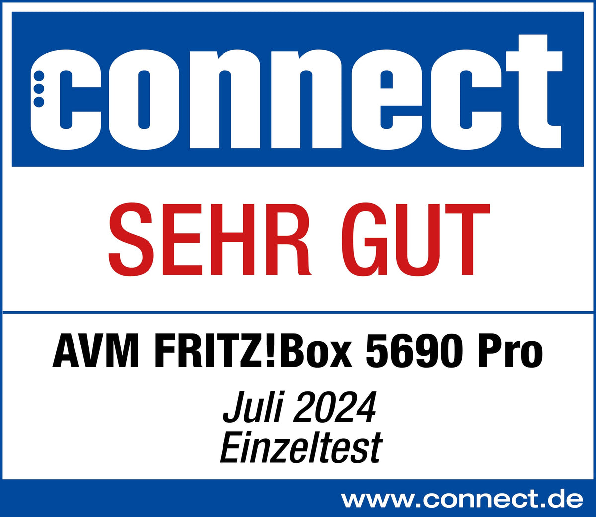 AVM FRITZ!Box 5690 Pro DSL Glasfaser Router Wi-Fi 7 18,5 GBit/s WLAN Mesh