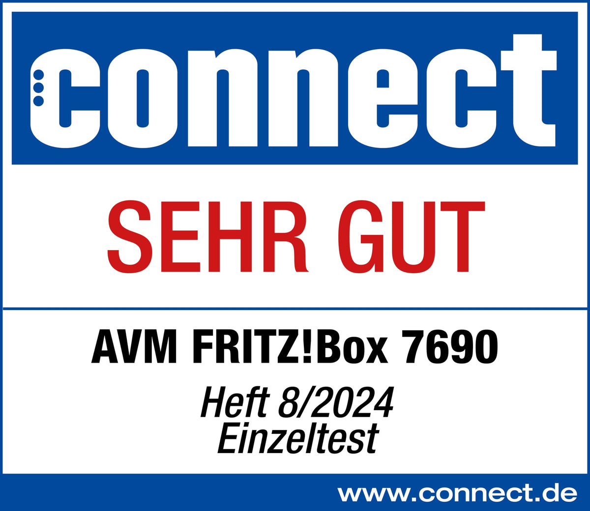 AVM FRITZ!Box 7690 DSL Router Wi-Fi 7 7,1 GBit/s WLAN Mesh Heimnetz