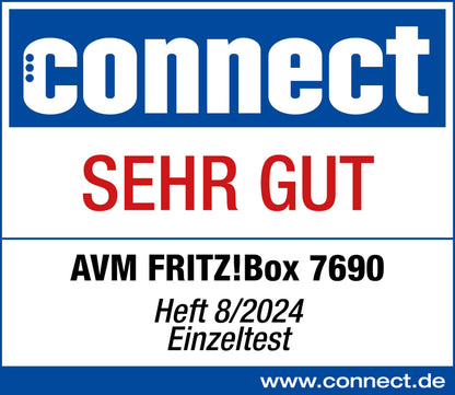 AVM FRITZ!Box 7690 DSL Router Wi-Fi 7 7,1 GBit/s WLAN Mesh Heimnetz