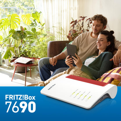 AVM FRITZ!Box 7690 DSL Router Wi-Fi 7 7,1 GBit/s WLAN Mesh Heimnetz