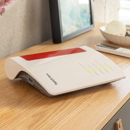 AVM FRITZ!Box 4690 WLAN Mesh Router Wi-Fi 7 7 GBit/s 10G Glasfaser